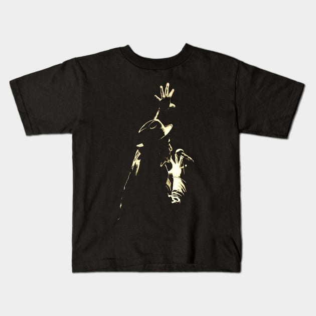 Tom Waits Kids T-Shirt by DMBarnham